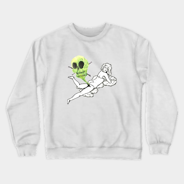 Sexy But Deadly Crewneck Sweatshirt by finnduffstuff